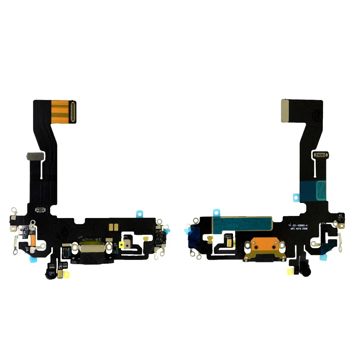 Επαφή Φόρτισης Apple iPhone 12 με Μικρόφωνο και Πλακέτα OEM Type A Μαύρο Επαφή Φόρτισης Apple iPhone 12 με Μικρόφωνο και Πλακέτα OEM Type A Μαύρο