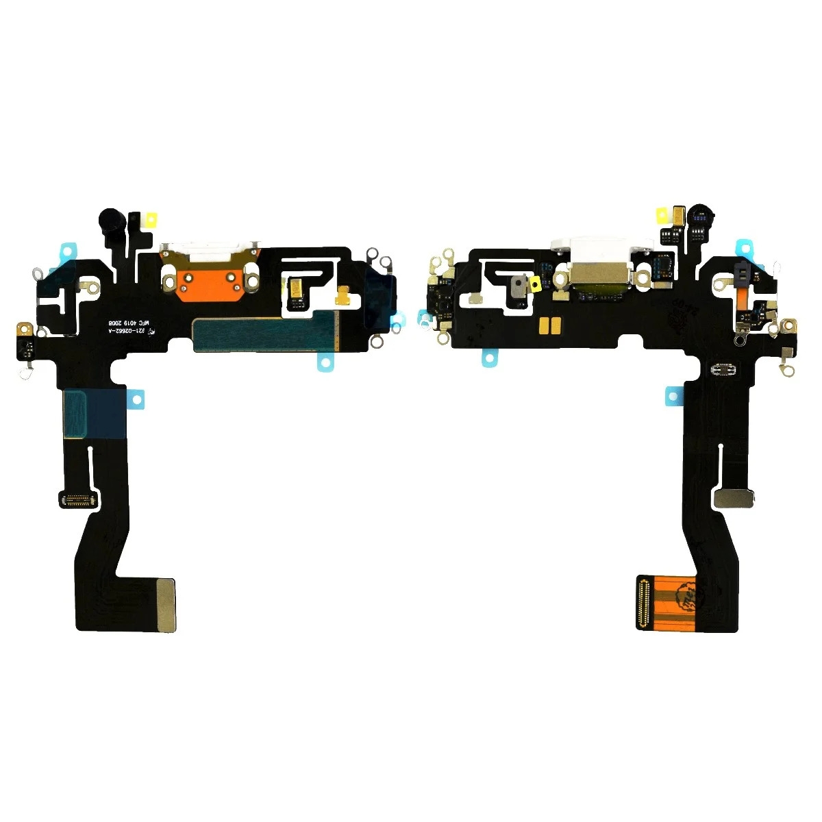 Επαφή Φόρτισης Apple iPhone 12 με Μικρόφωνο και Πλακέτα OEM Type A Λευκό Επαφή Φόρτισης Apple iPhone 12 με Μικρόφωνο και Πλακέτα OEM Type A Λευκό