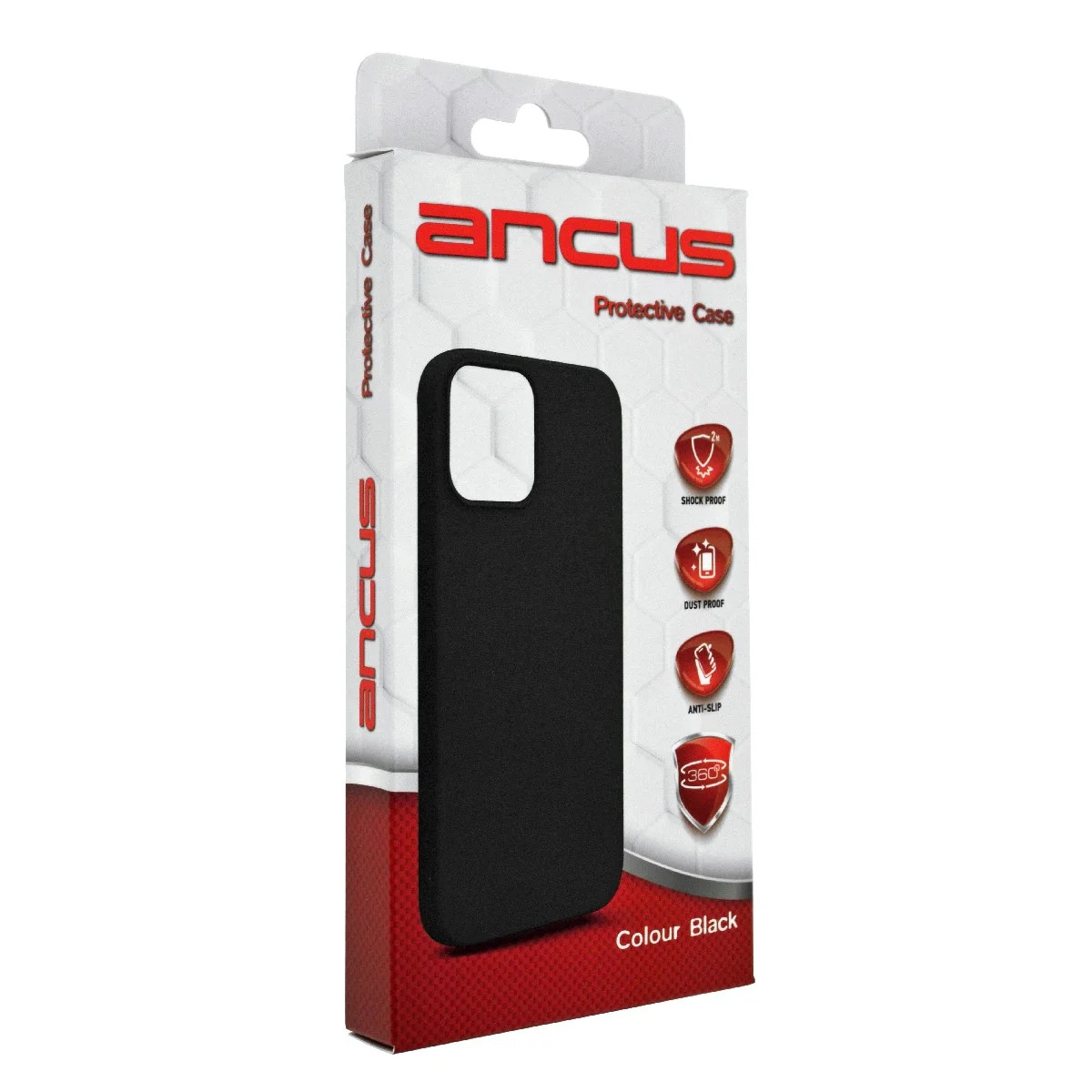 Θήκη Ancus Silicon Liquid για Apple iPhone 16 Pro Μαύρο Θήκη Ancus Silicon Liquid για Apple iPhone 16 Pro Μαύρο