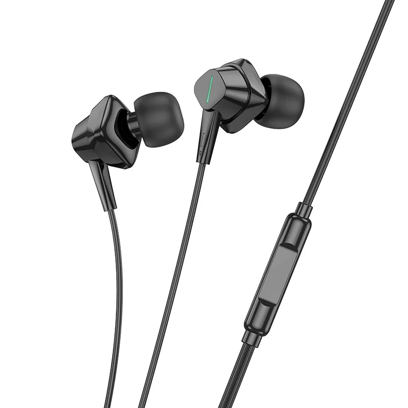 Hands Free Hoco M113 Earphones Lightning Μαύρα 1.2m. Hands Free Hoco M113 Earphones Lightning Μαύρα 1.2m.