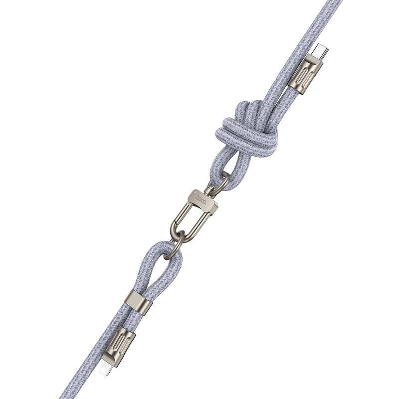 Καλώδιο Φόρτισης/Λουράκι Λαιμού Hoco GH7 USB-C to Lightning PD20W Braided Μπλέ 1.8m Καλώδιο Φόρτισης/Λουράκι Λαιμού Hoco GH7 USB-C to Lightning PD20W Braided Μπλέ 1.8m