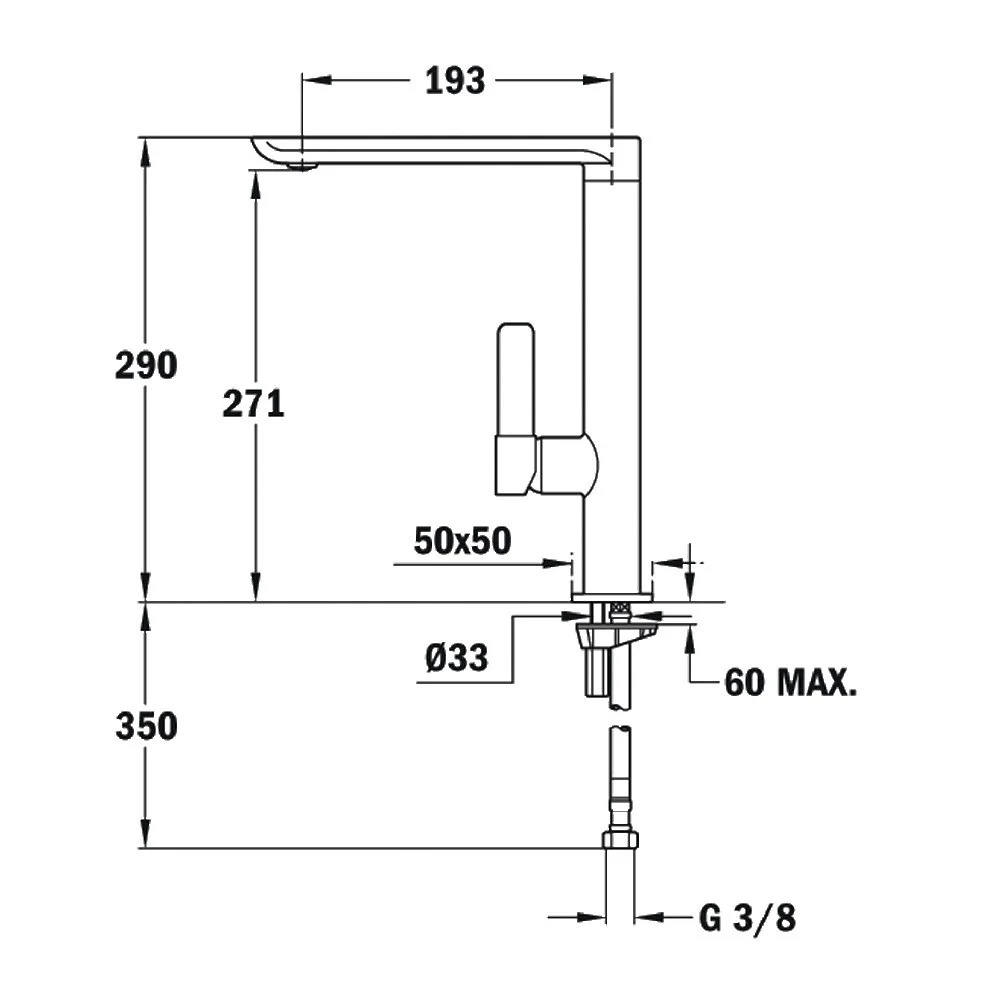Μπαταρία Νεροχύτη Inox TEKA Περιστρεφόμενη με Minimal Design FO 915 1/2’’TOTAL 629150210 Μπαταρία Νεροχύτη Inox TEKA Περιστρεφόμενη με Minimal Design FO 915 1/2’’TOTAL 629150210