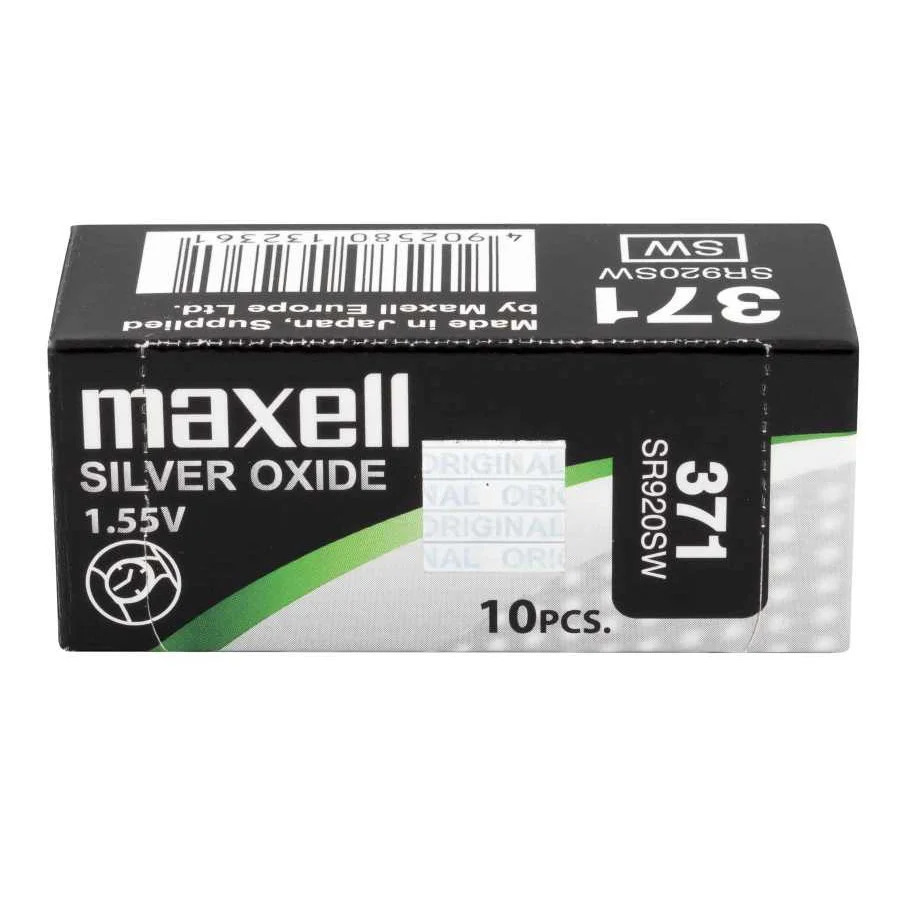 Buttoncell Maxell 371-370 SR920SW Τεμ. 1 Buttoncell Maxell 371-370 SR920SW Τεμ. 1