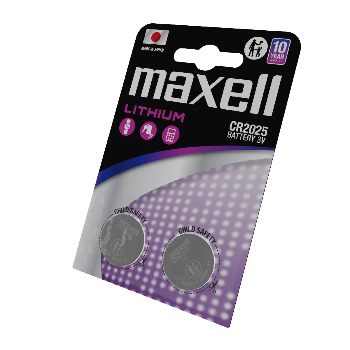 Buttoncell Maxell CR2025 3V Τεμ. 2 Buttoncell Maxell CR2025 3V Τεμ. 2