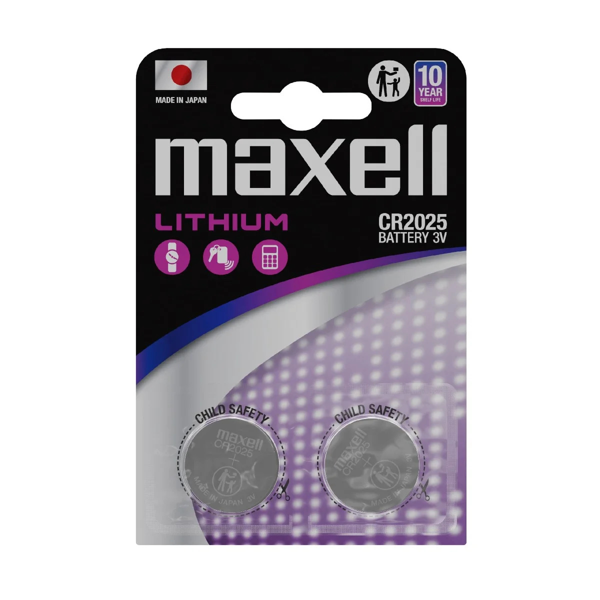 Buttoncell Maxell CR2025 3V Τεμ. 2 Buttoncell Maxell CR2025 3V Τεμ. 2
