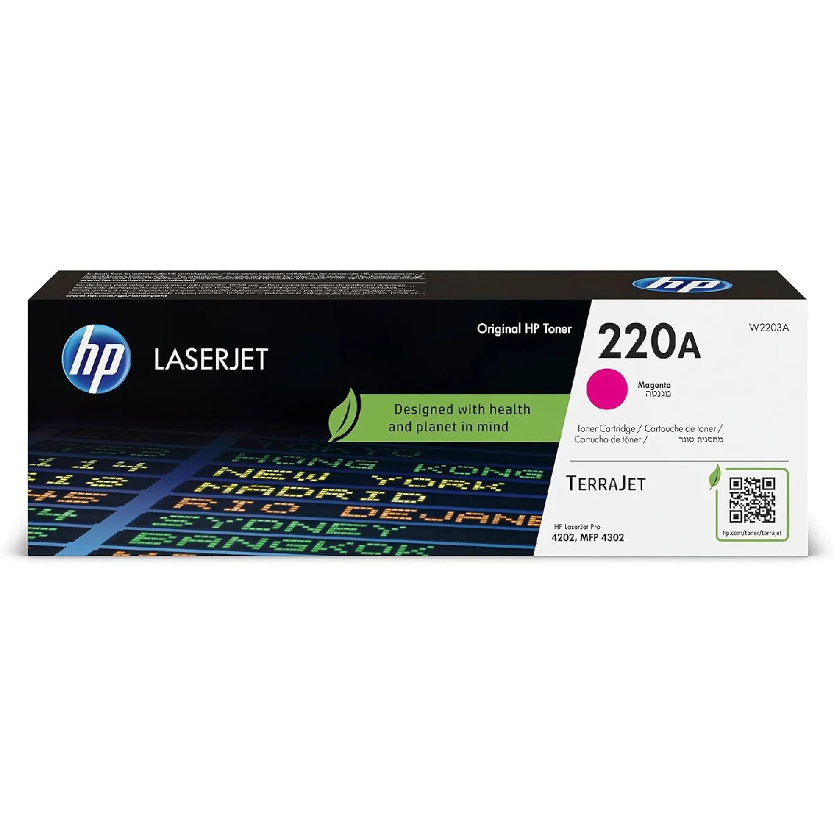 Original Toner HP W2203A Magenta για 4202, MFP 4302 Original Toner HP W2203A Magenta για 4202, MFP 4302