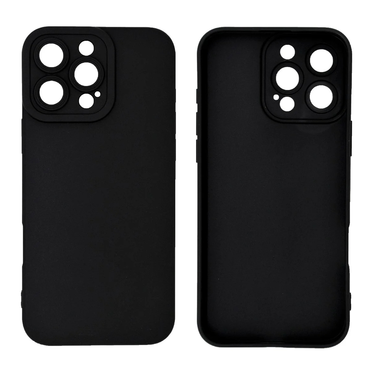 Θήκη TPU Ancus για Apple iPhone 16 Pro Max Μαύρη Θήκη TPU Ancus για Apple iPhone 16 Pro Max Μαύρη