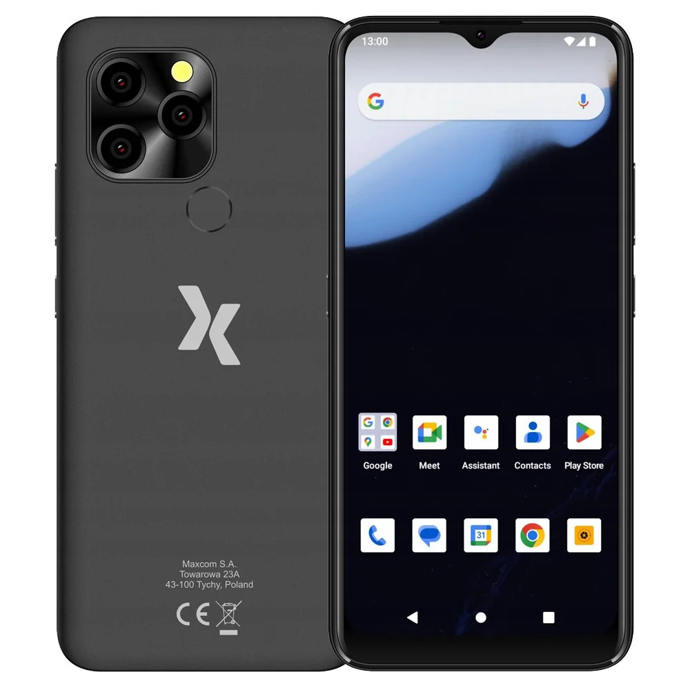 Maxcom MS651 Dual Sim 4G 6.5" Android 13 1600 x720 HD+ Quad Core 2.0 GHz 3GB/32GB Μαύρο Maxcom MS651 Dual Sim 4G 6.5" Android 13 1600 x720 HD+ Quad Core 2.0 GHz 3GB/32GB Μαύρο