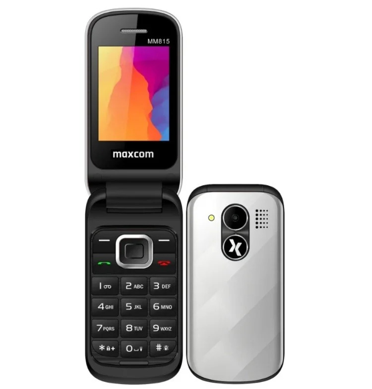 Maxcom MM815 2.4" με Κάμερα, Ραδιόφωνο και Πλήκτρο Έκτακτης Ανάγκης 1000 mAh Γκρι Maxcom MM815 2.4" με Κάμερα, Ραδιόφωνο και Πλήκτρο Έκτακτης Ανάγκης 1000 mAh Γκρι