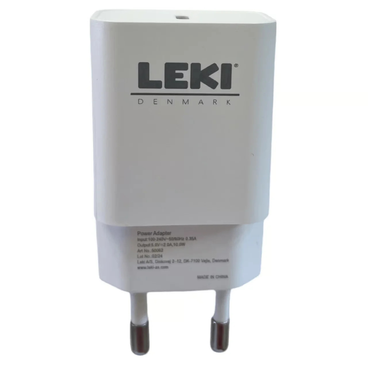 Φορτιστής Ταξιδίου Leki Orange Concept με USB-C 10W 5V 2.0A Λευκός Φορτιστής Ταξιδίου Leki Orange Concept με USB-C 10W 5V 2.0A Λευκός