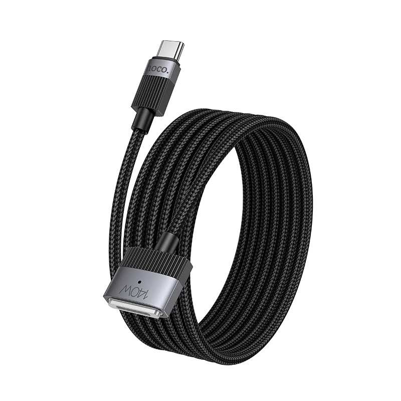 Μαγνητικό Καλώδιο Φόρτισης Hoco U141 USB-C σε Mag3 140W Braided Μαύρο 1.8m Μαγνητικό Καλώδιο Φόρτισης Hoco U141 USB-C σε Mag3 140W Braided Μαύρο 1.8m