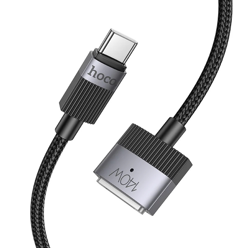 Μαγνητικό Καλώδιο Φόρτισης Hoco U141 USB-C σε Mag3 140W Braided Μαύρο 1.8m Μαγνητικό Καλώδιο Φόρτισης Hoco U141 USB-C σε Mag3 140W Braided Μαύρο 1.8m