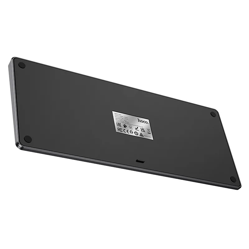 Ασύρματο Πληκτρολόγιο Hoco GM32 Wisdom 78 Πλήκτρα 2.4GHz+Bluetooth 5.0 Μαύρο Ασύρματο Πληκτρολόγιο Hoco GM32 Wisdom 78 Πλήκτρα 2.4GHz+Bluetooth 5.0 Μαύρο