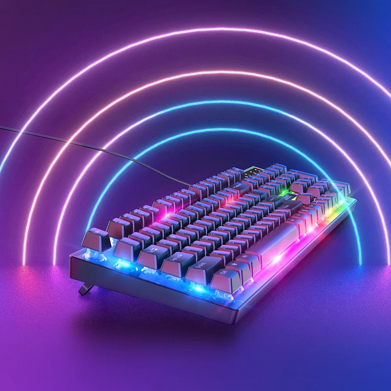 Σετ Πληκτρολόγιο και Ποντίκι Ενσύρματα Hoco GM18 Luminous 104 Πλήκτρα Μαύρο Σετ Πληκτρολόγιο και Ποντίκι Ενσύρματα Hoco GM18 Luminous 104 Πλήκτρα Μαύρο