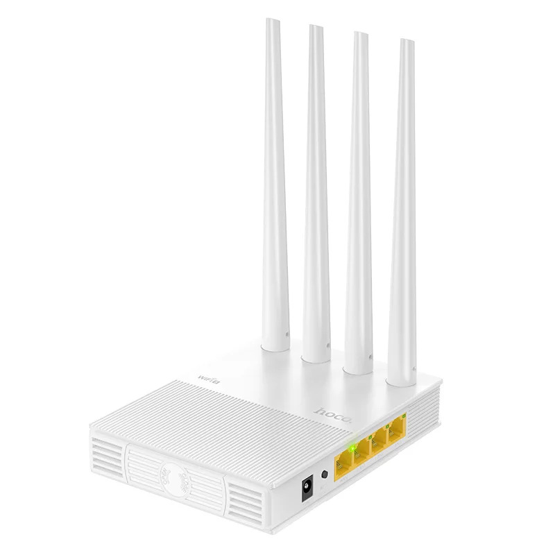 Wifi Router Hoco HI31 Wifi5 867Mbps 5G 2.4GHz 4 x 5dBi Λευκό Wifi Router Hoco HI31 Wifi5 867Mbps 5G 2.4GHz 4 x 5dBi Λευκό