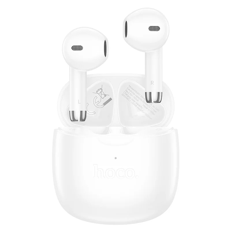 Wireless Hands Free Hoco EW201 Graceful V5.3 320mAh Συμβατό με Master/Slave Εναλλαγή και 4 Ώρες Ομιλίας Λευκά Wireless Hands Free Hoco EW201 Graceful V5.3 320mAh Συμβατό με Master/Slave Εναλλαγή και 4 Ώρες Ομιλίας Λευκά