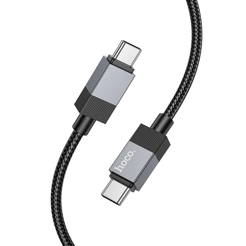 Καλώδιο Hoco X110 Honorific USB-C σε USB-C 60W Braided Μαύρο 1m Καλώδιο Hoco X110 Honorific USB-C σε USB-C 60W Braided Μαύρο 1m