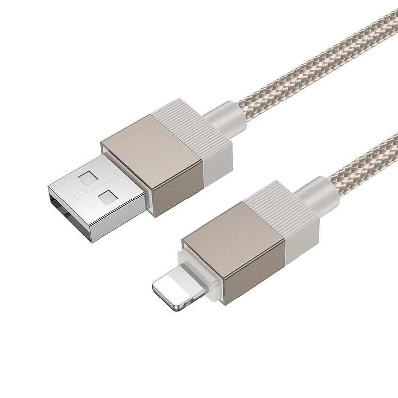 Καλώδιο Hoco X110 Honorific USB-A σε Lightning 2.4A Braided Χρυσό 1m Καλώδιο Hoco X110 Honorific USB-A σε Lightning 2.4A Braided Χρυσό 1m