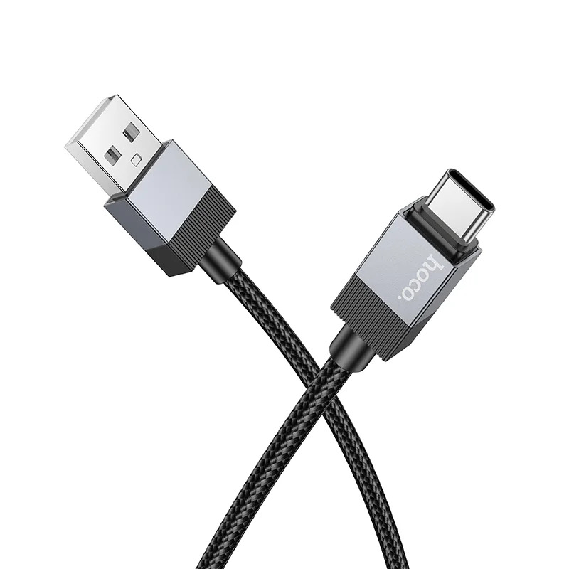 Καλώδιο Hoco X110 Honorific USB-A σε USB-C 3A Braided Μαύρο 1m Καλώδιο Hoco X110 Honorific USB-A σε USB-C 3A Braided Μαύρο 1m