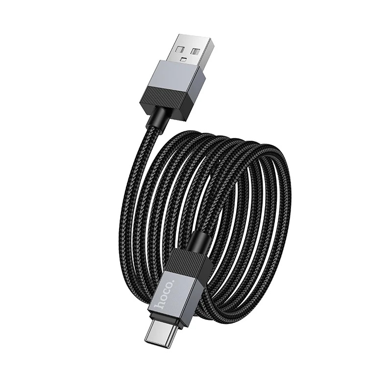 Καλώδιο Hoco X110 Honorific USB-A σε USB-C 3A Braided Μαύρο 1m Καλώδιο Hoco X110 Honorific USB-A σε USB-C 3A Braided Μαύρο 1m