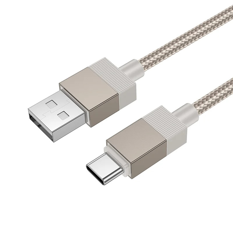 Καλώδιο Hoco X110 Honorific USB-A σε USB-C 3A Braided Χρυσό 1m Καλώδιο Hoco X110 Honorific USB-A σε USB-C 3A Braided Χρυσό 1m