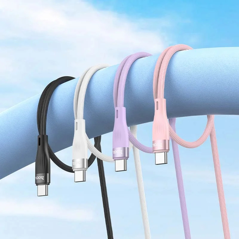 Καλώδιο σύνδεσης Hoco DU45 Sturdy USB-A σε USB-C 3.0A για Γρήγορη Φόρτιση και Μεταφορά Δεδομένων Λευκό 1m Καλώδιο σύνδεσης Hoco DU45 Sturdy USB-A σε USB-C 3.0A για Γρήγορη Φόρτιση και Μεταφορά Δεδομένων Λευκό 1m