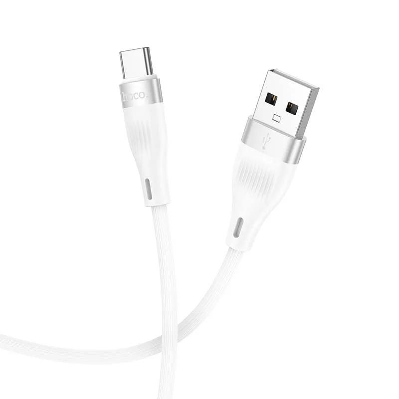 Καλώδιο σύνδεσης Hoco DU45 Sturdy USB-A σε USB-C 3.0A για Γρήγορη Φόρτιση και Μεταφορά Δεδομένων Λευκό 1m Καλώδιο σύνδεσης Hoco DU45 Sturdy USB-A σε USB-C 3.0A για Γρήγορη Φόρτιση και Μεταφορά Δεδομένων Λευκό 1m