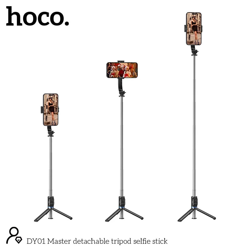 Βάση Στήριξης και Selfie Stick Hoco DY01 Master 360° με Τηλεχειρισμό Συμβατό με GoPro, Μήκος 106mm Μαύρο Βάση Στήριξης και Selfie Stick Hoco DY01 Master 360° με Τηλεχειρισμό Συμβατό με GoPro, Μήκος 106mm Μαύρο