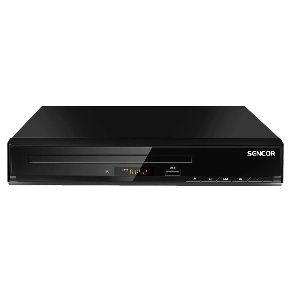 DVD Player SENCOR SDV 2513H Dolby Digital 2.0 με USB, HDMI, SCART, AV και LED Οθόνη Ενδείξεων Μαύρο DVD Player SENCOR SDV 2513H Dolby Digital 2.0 με USB, HDMI, SCART, AV και LED Οθόνη Ενδείξεων Μαύρο