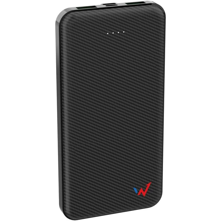 Power Bank Wonder WX10C Slim 10000mAh 20W με Εξόδους 2 x USB-A και 1 x USB-C Μαύρο Power Bank Wonder WX10C Slim 10000mAh 20W με Εξόδους 2 x USB-A και 1 x USB-C Μαύρο