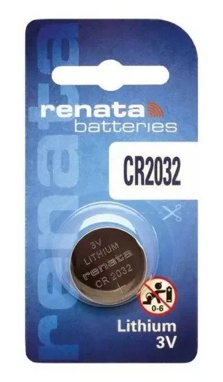 Buttoncell Lithium Renata CR2032 Τεμ. 1 Buttoncell Lithium Renata CR2032 Τεμ. 1