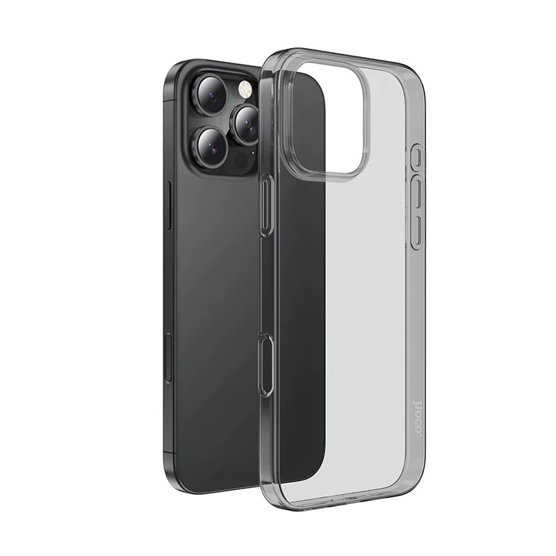 Θήκη Hoco TPU Light Series για Apple iPhone 16 Pro Smoke Θήκη Hoco TPU Light Series για Apple iPhone 16 Pro Smoke