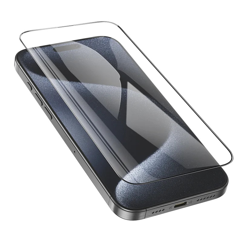 Tempered Glass Hoco Premium Series G14 0.33mm HD Full Screen Large Arc Edges Protection HD 3D για Apple iPhone 16 Pro Σετ 10τεμ. Tempered Glass Hoco Premium Series G14 0.33mm HD Full Screen Large Arc Edges Protection HD 3D για Apple iPhone 16 Pro Σετ 10τεμ.