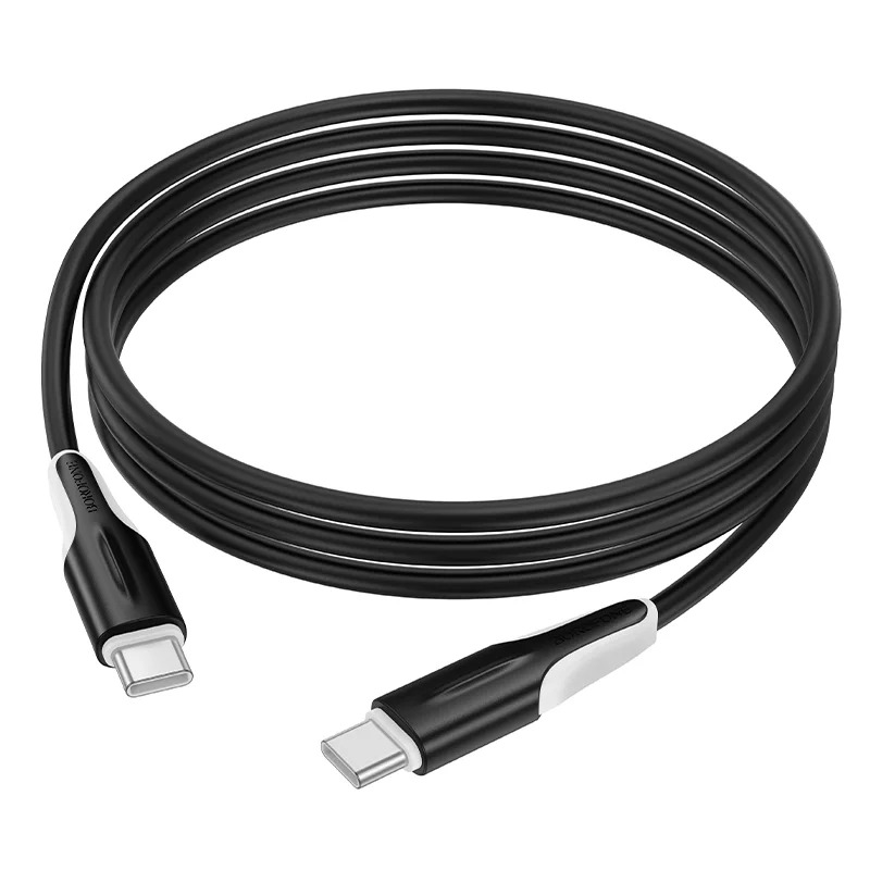 Καλώδιο Borofone BX119 USB-C σε USB-C 60W Μαύρο 1m Καλώδιο Borofone BX119 USB-C σε USB-C 60W Μαύρο 1m