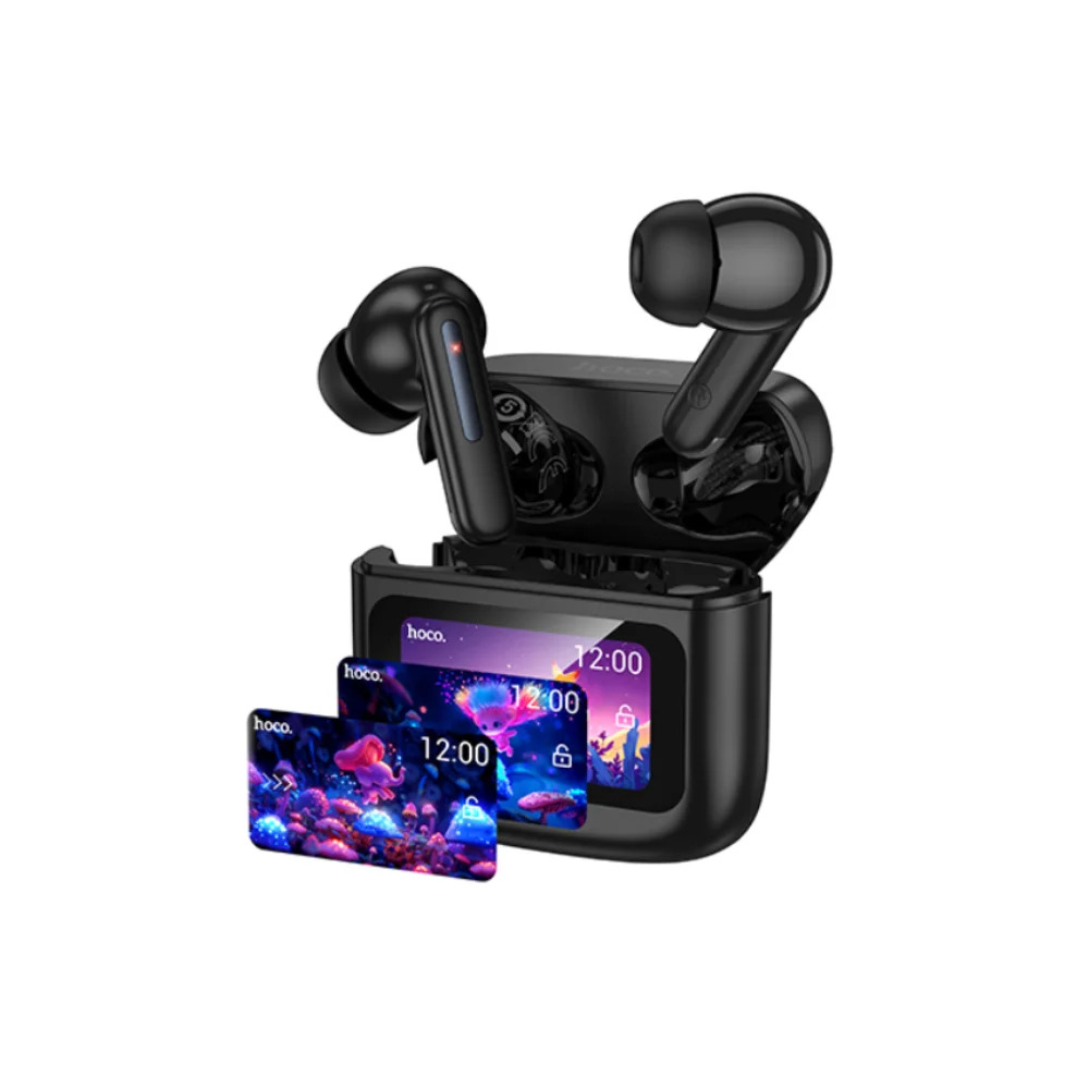 Wireless Hands Free Hoco EQ14 Cool Color TWS Hi-Fi Audio V5.4 500mAh 7 Ώρες Ομιλίας Μαύρα Wireless Hands Free Hoco EQ14 Cool Color TWS Hi-Fi Audio V5.4 500mAh 7 Ώρες Ομιλίας Μαύρα