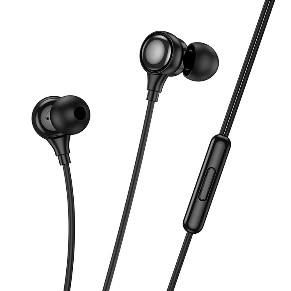 Hands Free Hoco M116 Benevolent Stereo USB-C με Μικρόφωνο 1.2m Μαύρα Συμβατά με Όλες τις USB-C Συσκευές Hands Free Hoco M116 Benevolent Stereo USB-C με Μικρόφωνο 1.2m Μαύρα Συμβατά με Όλες τις USB-C Συσκευές