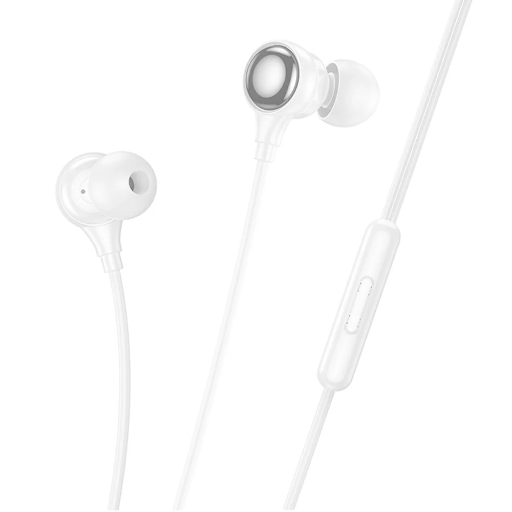 Hands Free Hoco M116 Benevolent Stereo USB-C με Μικρόφωνο Λευκά 1.2m Συμβατά με Όλες τις USB-C Συσκευές Hands Free Hoco M116 Benevolent Stereo USB-C με Μικρόφωνο Λευκά 1.2m Συμβατά με Όλες τις USB-C Συσκευές