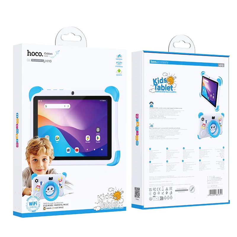 Hoco HI10 Kids Tablet 8" 800x1280 LCD Screen 3GB/32GB 4000mAh Wifi Μπλε Hoco HI10 Kids Tablet 8" 800x1280 LCD Screen 3GB/32GB 4000mAh Wifi Μπλε