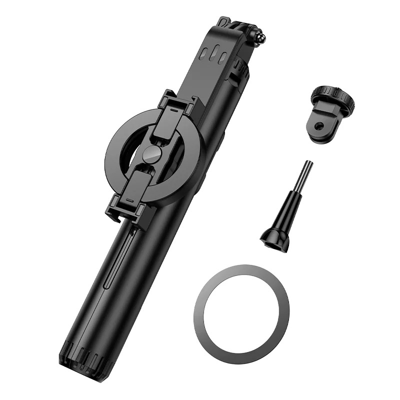 Selfie Stick Hoco K25 Sherkhan Live Broadcast και Τρίποδο για Συσκευές 4.5"- 7" 55mAh Ύψος 1.5m Μαύρο Selfie Stick Hoco K25 Sherkhan Live Broadcast και Τρίποδο για Συσκευές 4.5"- 7" 55mAh Ύψος 1.5m Μαύρο