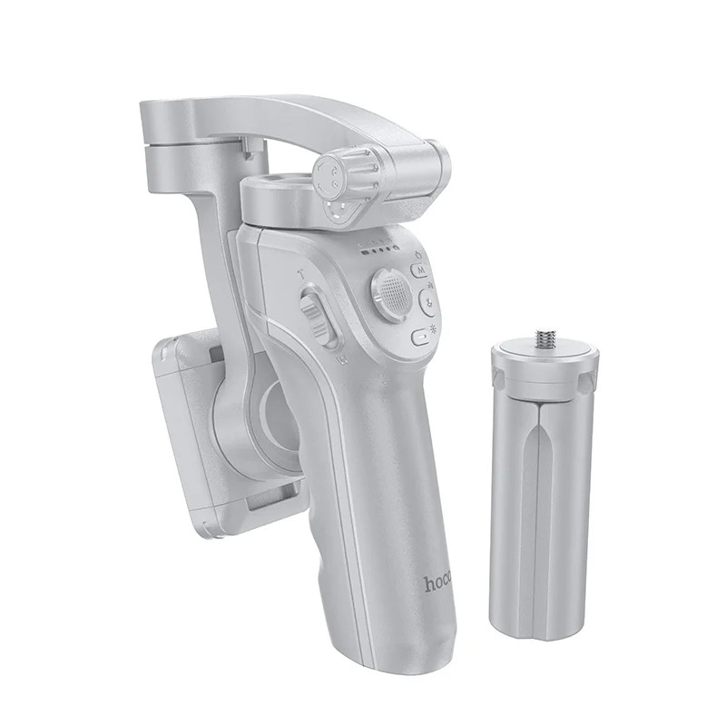 Gimbal Hoco K24 για Συσκευές 4.5"- 7" 3600mAh V5.2 με Σταθεροποιητή 3 Αξόνων Γκρι Gimbal Hoco K24 για Συσκευές 4.5"- 7" 3600mAh V5.2 με Σταθεροποιητή 3 Αξόνων Γκρι