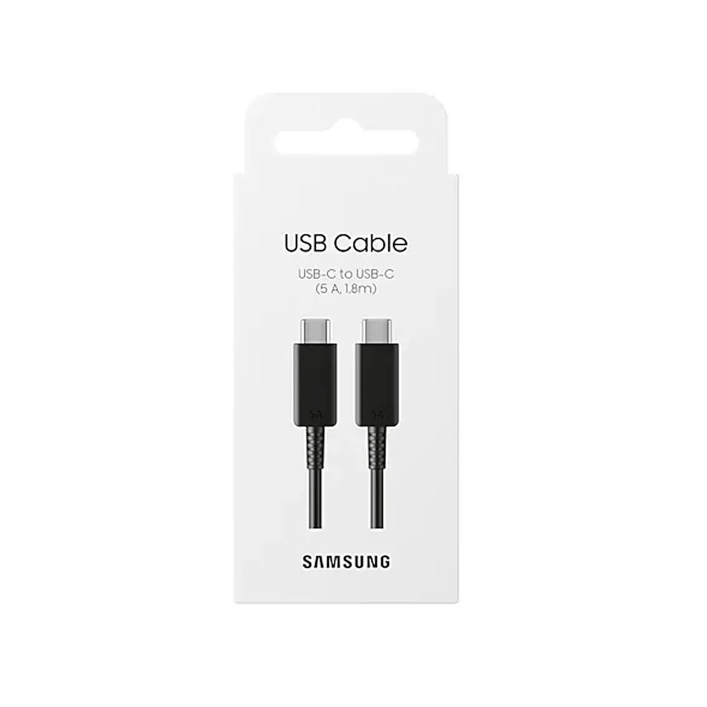 Καλώδιο Σύνδεσης Samsung EPDX510JBE USB-C σε USB-C Μαύρο Original 1.8m Καλώδιο Σύνδεσης Samsung EPDX510JBE USB-C σε USB-C Μαύρο Original 1.8m