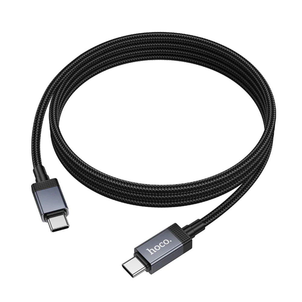 Καλώδιο X118 Generous USB-C σε USB-C 60W Fast Charging 3A με Ένδειξη Φόρτισης Braided Μαύρο 1m Καλώδιο X118 Generous USB-C σε USB-C 60W Fast Charging 3A με Ένδειξη Φόρτισης Braided Μαύρο 1m