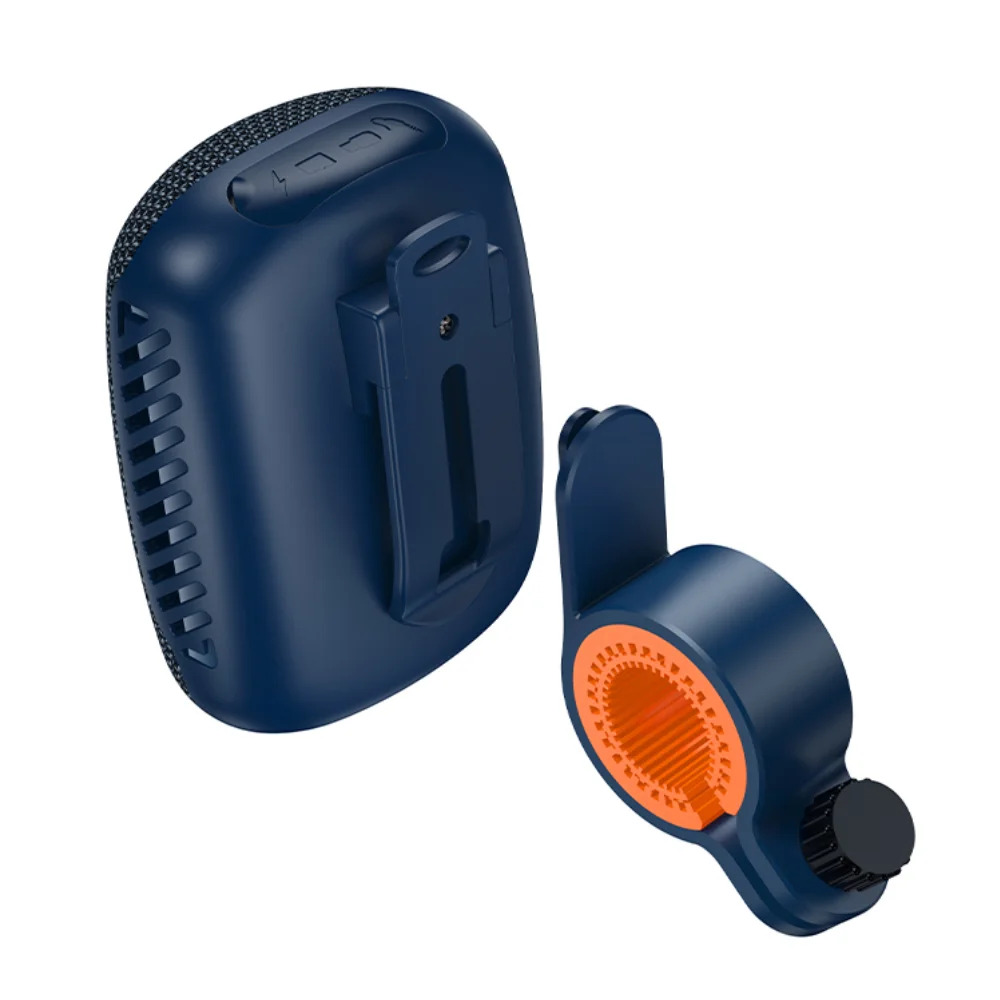 Φορητό Ηχείο Hoco HC35 5W BT v5.4 TF CARD AUX USB FM 500mAh με Κλιπ Στήριξης Τιμονιού Μπλε Φορητό Ηχείο Hoco HC35 5W BT v5.4 TF CARD AUX USB FM 500mAh με Κλιπ Στήριξης Τιμονιού Μπλε