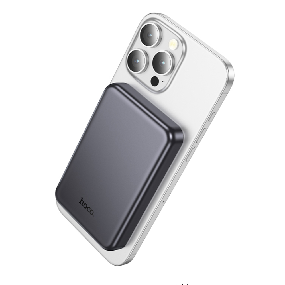 Power Bank Hoco J160 5000mAh με Ασύρματη Φόρτιση 5W και Έξοδο USB-C 5V/2A και LED Ένδειξη Μπαταρίας Μαύρο Power Bank Hoco J160 5000mAh με Ασύρματη Φόρτιση 5W και Έξοδο USB-C 5V/2A και LED Ένδειξη Μπαταρίας Μαύρο