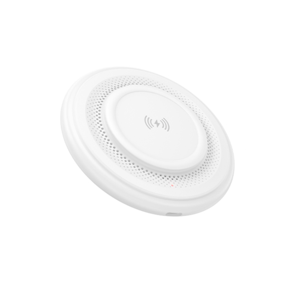 Ασύρματος Φορτιστής Borofone BQ40 Crown Magnetic Magsafe 15W με Καλώδιο USB-A Λευκός Ασύρματος Φορτιστής Borofone BQ40 Crown Magnetic Magsafe 15W με Καλώδιο USB-A Λευκός