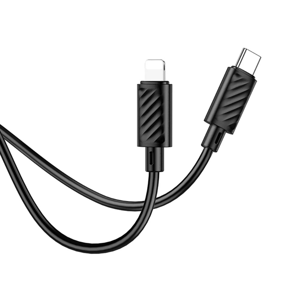 Καλώδιο Hoco X88 Gratified USB-C σε Lightning PD27W Μαύρο 2m Καλώδιο Hoco X88 Gratified USB-C σε Lightning PD27W Μαύρο 2m