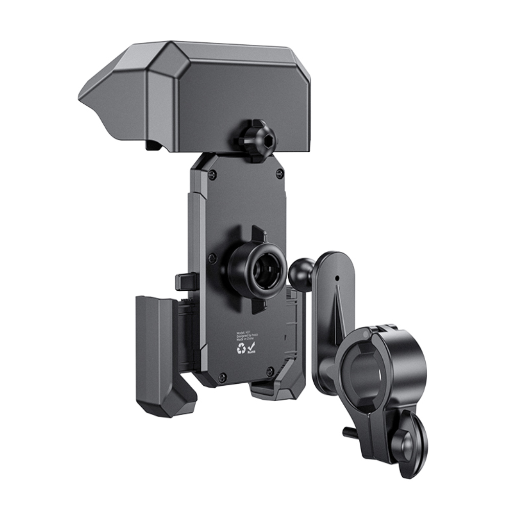 Βάση Στήριξης Hoco H31 Wild Wolf Ποδηλάτου και Μηχανής για Συσκευές 4.5"-7.7" με Προστατευτικό για Βροχή και Ήλιο Βάση Στήριξης Hoco H31 Wild Wolf Ποδηλάτου και Μηχανής για Συσκευές 4.5"-7.7" με Προστατευτικό για Βροχή και Ήλιο