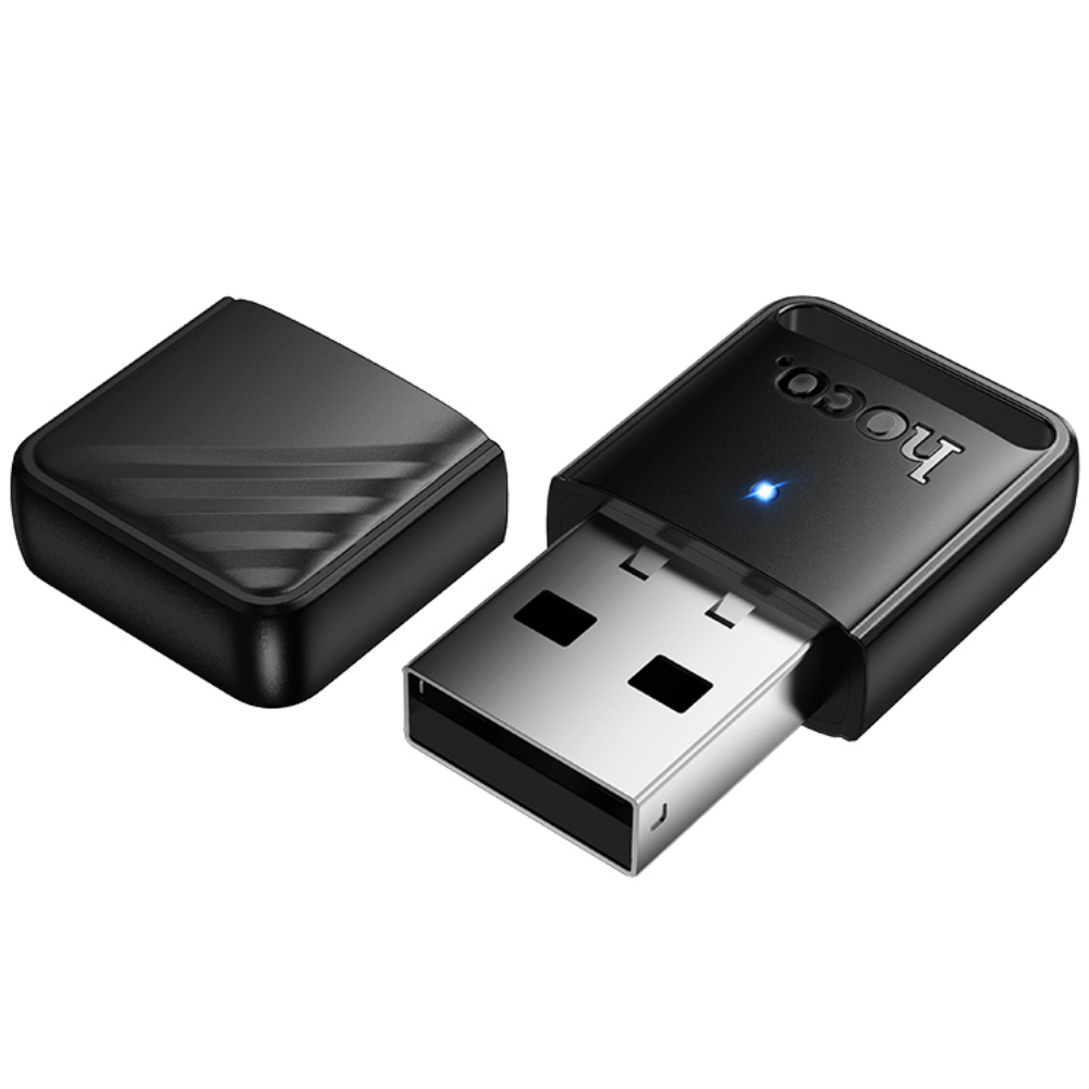 Αντάπτορας Wireless Hoco UA42 USB Bluetooth v5.4 Μαύρο Αντάπτορας Wireless Hoco UA42 USB Bluetooth v5.4 Μαύρο