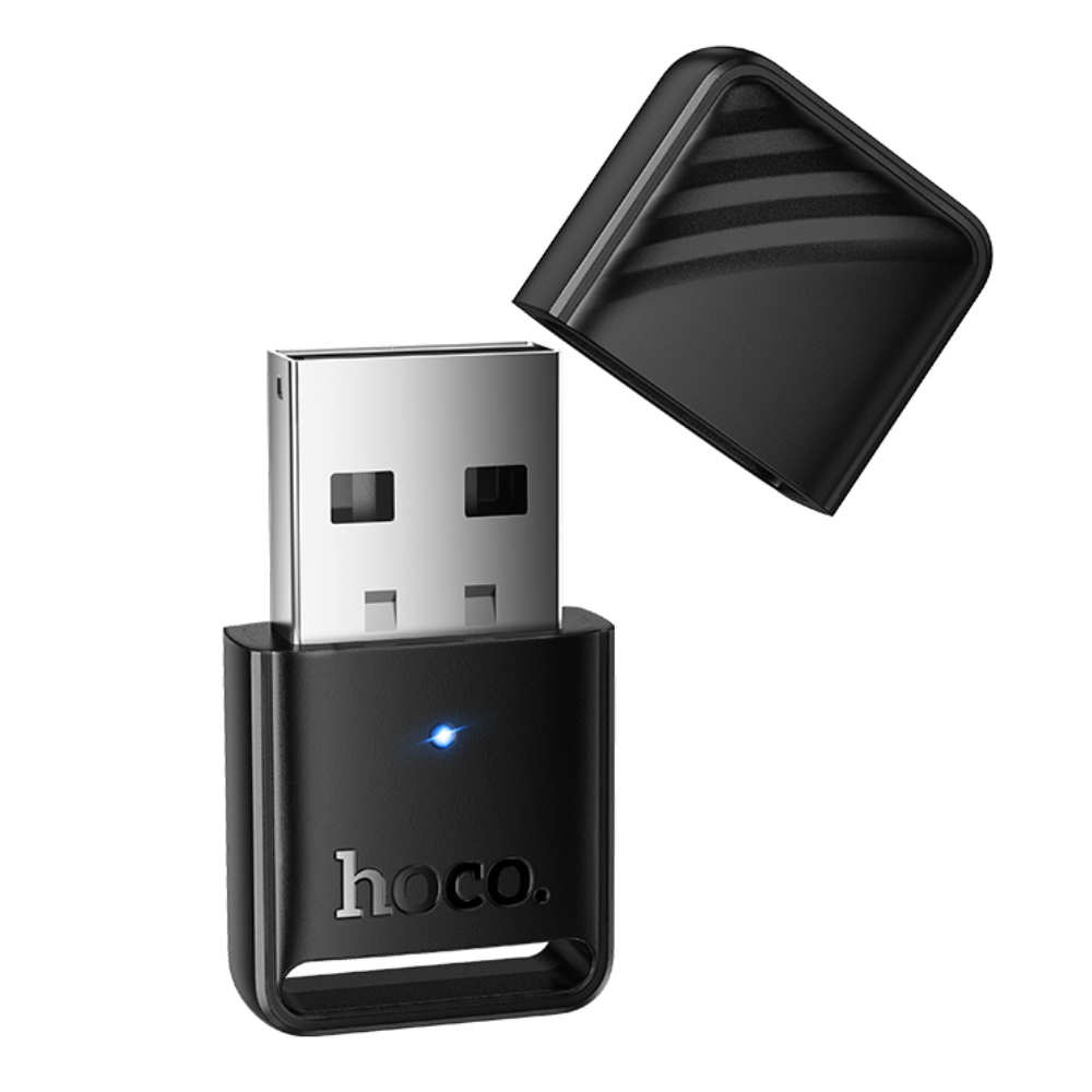 Αντάπτορας Wireless Hoco UA42 USB Bluetooth v5.4 Μαύρο Αντάπτορας Wireless Hoco UA42 USB Bluetooth v5.4 Μαύρο