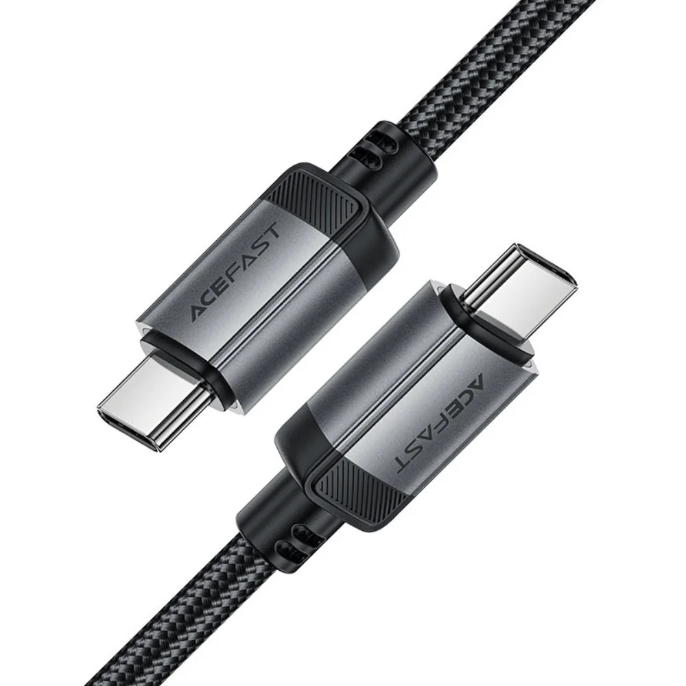 Καλώδιο Acefast C20-03 Μεταλλικό USB-C σε USB-C 60W 20V/3A USB2.0 Braided Μαύρο 1.2m Καλώδιο Acefast C20-03 Μεταλλικό USB-C σε USB-C 60W 20V/3A USB2.0 Braided Μαύρο 1.2m